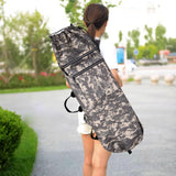 Maxbell Longboard Carry Case Deck Organizer Electric Skate Board Skateboard Backpack Gray 110cmx32cm