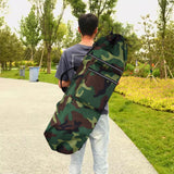 Maxbell Longboard Carry Case Deck Organizer Electric Skate Board Skateboard Backpack Green 113cmx40cm
