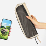 Maxbell Folding Backpack Stool Ottoman Portable Camping Chair for Home Garden Adults Khaki and S