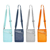 Maxbell Mesh Water Bottle Pouch Reusable Water Bottle Holder for Walking Gym Camping navy blue