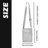 Maxbell Mesh Water Bottle Pouch Reusable Water Bottle Holder for Walking Gym Camping gray