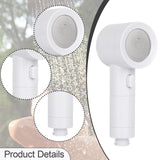 Maxbell Handheld Sprayer Bath Hotel Spraying Head High Pressure Filtered Shower Head White