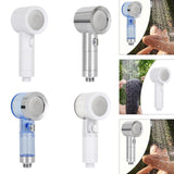 Maxbell Handheld Sprayer Bath Hotel Spraying Head High Pressure Filtered Shower Head White