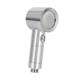 Maxbell Handheld Sprayer Bath Hotel Spraying Head High Pressure Filtered Shower Head Silver