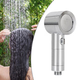 Maxbell Handheld Sprayer Bath Hotel Spraying Head High Pressure Filtered Shower Head Silver