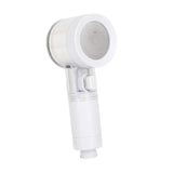 Maxbell Handheld Sprayer Bath Hotel Spraying Head High Pressure Filtered Shower Head Clear White