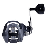 Maxbell Baitcasting Fishing Reel Portable Supplies 7.2:1 High Speed Gear Ratio Black for Right Hand