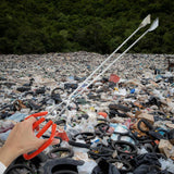 Maxbell Garbage Picker Assist Tool Multipurpose Trash Tongs for Elderly Floor Garden 58cm