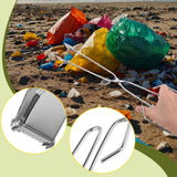 Maxbell Litter Picker Reaching Aids Litter Pick up Tool for Trash Can Vehicles Floor 58cm