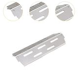 Maxbell Heat Plate Heavy Duty Sturdy Professional Flavor Bar Barbecue Heat Deflector Sliver