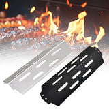 Maxbell Heat Plate Heavy Duty Sturdy Professional Flavor Bar Barbecue Heat Deflector Sliver