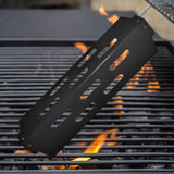 Maxbell Heat Plate Heavy Duty Sturdy Professional Flavor Bar Barbecue Heat Deflector Black