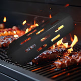 Maxbell Heat Plate Heavy Duty Sturdy Professional Flavor Bar Barbecue Heat Deflector Black