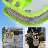 Maxbell Fishing Lure Bag Freshwater Portable Outdoor Organizer Squid Jig Storage Bag Green