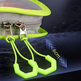 Maxbell Fishing Lure Bag Freshwater Portable Outdoor Organizer Squid Jig Storage Bag Green