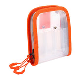 Maxbell Fishing Lure Bag Freshwater Portable Outdoor Organizer Squid Jig Storage Bag Orange