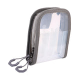 Maxbell Fishing Lure Bag Freshwater Portable Outdoor Organizer Squid Jig Storage Bag Gray