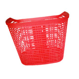 Maxbell Bike Basket Pet Carrier Organizer Luggage Multi Purpose Bicycle Front Basket Red
