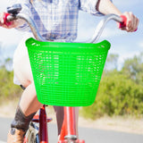 Maxbell Bike Basket Pet Carrier Organizer Luggage Multi Purpose Bicycle Front Basket Green