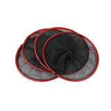 Maxbell Foldable Fish Basket Fish Net Folding Fishing Cage for Lake River Freshwater 25cmx30cm