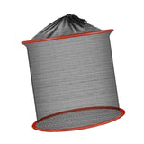 Maxbell Foldable Fish Basket Fish Net Folding Fishing Cage for Lake River Freshwater 25cmx30cm