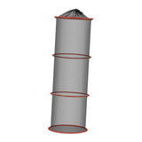 Maxbell Foldable Fish Basket Fish Net Folding Fishing Cage for Lake River Freshwater 25cmx90cm