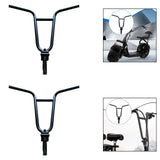 Maxbell Folding Ebikes Handlebar Ergonomic Grip Spare Parts Electric Bikes Handlebar Lower Pole 25.4mm