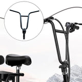 Maxbell Folding Ebikes Handlebar Ergonomic Grip Spare Parts Electric Bikes Handlebar Lower Pole 22.2mm