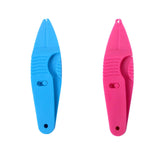 Maxbell Earthworm Clip Hook Fishing Equipment Sturdy Lightweight Fast Baiting Device blue