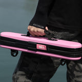 Maxbell Fishing Rod Bag Hard Shell with Handle Fishing Tackle Storage Bag