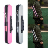 Maxbell Fishing Rod Bag Hard Shell with Handle Fishing Tackle Storage Bag