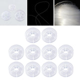 Maxbell 10Pcs Empty Wire Spools for Organizing Fishing Lines Fly Fishing Sea Fishing S