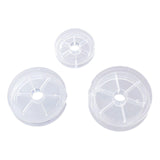 Maxbell 10Pcs Empty Wire Spools for Organizing Fishing Lines Fly Fishing Sea Fishing S