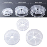 Maxbell 10Pcs Empty Wire Spools for Organizing Fishing Lines Fly Fishing Sea Fishing S