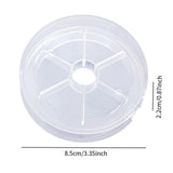 Maxbell 10Pcs Empty Wire Spools for Organizing Fishing Lines Fly Fishing Sea Fishing M