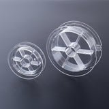 Maxbell 10Pcs Empty Wire Spools for Organizing Fishing Lines Fly Fishing Sea Fishing M