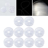 Maxbell 10Pcs Empty Wire Spools for Organizing Fishing Lines Fly Fishing Sea Fishing M