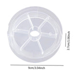 Maxbell 10Pcs Empty Wire Spools for Organizing Fishing Lines Fly Fishing Sea Fishing L