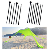 Maxbell Tent Rods Accessories Gardening Shelter Outdoor Hiking Removable Canopy Rods 1.5m