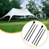 Maxbell Tent Rods Accessories Gardening Shelter Outdoor Hiking Removable Canopy Rods 1.5m