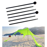 Maxbell Tent Rods Accessories Gardening Shelter Outdoor Hiking Removable Canopy Rods 1.5m