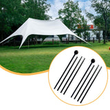 Maxbell Tent Rods Accessories Gardening Shelter Outdoor Hiking Removable Canopy Rods 2m