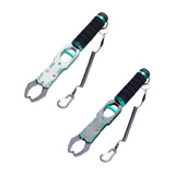 Maxbell Fishing Plier Fishing Gear Freshwater Non Slip Handle Saltwater Fish Gripper Silver