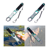 Maxbell Fishing Plier Fishing Gear Freshwater Non Slip Handle Saltwater Fish Gripper Silver