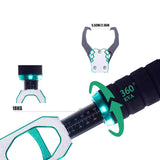 Maxbell Fishing Plier Fishing Gear Freshwater Non Slip Handle Saltwater Fish Gripper Silver