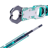 Maxbell Fishing Plier Fishing Gear Freshwater Non Slip Handle Saltwater Fish Gripper Silver