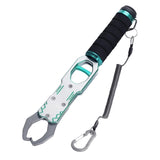 Maxbell Fishing Plier Fishing Gear Freshwater Non Slip Handle Saltwater Fish Gripper Silver
