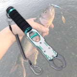 Maxbell Fishing Plier Fishing Gear Freshwater Non Slip Handle Saltwater Fish Gripper Silver