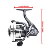 Maxbell Baitcast Fishing Reel Lightweight Gear Left/Right Inter Changeable Equipment Style B
