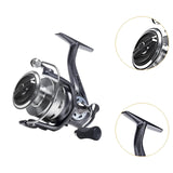 Maxbell Baitcast Fishing Reel Lightweight Gear Left/Right Inter Changeable Equipment Style F